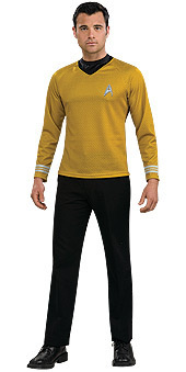Primary image for OFFICIAL STAR TREK MOVIE CAPTAIN KIRK ADULT COSTUME MENS SIZE X-LARGE
