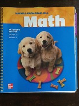 Macmillan / McGraw-Hill Math, Grade 2, Vol. 2, Units 5-7 Teacher&#39;s Edition - £15.01 GBP