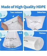 60 Pack Litter Box Robot 3 4 Waste Bags, Self Cleaning Cat Litter Box Robot Wast - $19.62