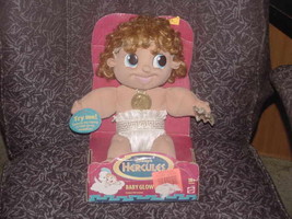 13&quot; Disney Baby Glow Hercules Plush Doll By Mattel 1996 Tags &amp; Box  - £46.60 GBP