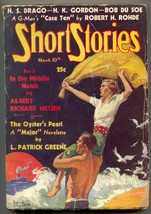 Short Stories Pulp March 10 1936- Oyster&#39;s Pearl- In the Middle Watch - $54.33