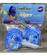 Disney Pixar Finding Dory Cupcake Fun Pix 24 ct From Wilton - £1.96 GBP