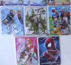 DISNEY FROZEN  MARVEL HARD COVER JOURNALS 40 PAGES  - £2.36 GBP