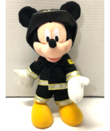Disney Mickey Mouse American Hero FIRE FIGHTER Fireman 10&quot; Plush Figure - $20.36 CAD