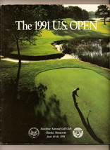 1991 US Open Golf Championship program Payne Stewart - $53.11