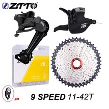 ZTTO MTB 1x9 Speed Shifter Set Mountain Bike 9S Shifter Derailleur 9S 11-40T Cet - £113.83 GBP