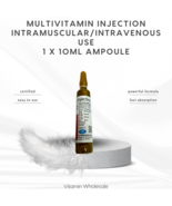 Multivitamin Inj for IM / IV use 5 X 10ml amp - $102.78 CAD