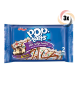 3x Packs Kellogg&#39;s Pop Tarts Frosted Hot Fudge Sundae Toaster Pastries |... - $21.21 CAD