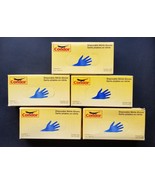 5 Boxes Nitrile Disposable Exam/Medical/ Cleaning Gloves. Latex Free - £28.22 GBP