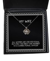 Joke Wife, All Women are Created Equal but Only The Finest are Married to a, Sar - £39.22 GBP