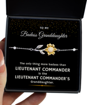 Bracelet For Military Granddaughter, Lieutenant Commander Granddaughter  - $49.95
