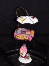 Department 56 Heritage Village Chelsea Market Flower Monger &amp; Cart - £7.00 GBP