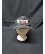 1990s Chicago Bulls Hat Cap Black Red Stripe Bull Logo NBA - Michael Jor... - $351.43 MXN