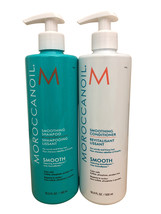 Moroccanoil Smoothing Shampoo &amp; Conditioner DUO 16.9 oz. - £57.51 GBP