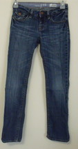 Girls Gap Kids Denim Blue Straight Leg Jeans Size 8 - £7.15 GBP