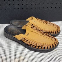 Keen Uneek II Slide Sandals Brown Weave Men&#39;s US Size 11 EU 44.5 - £35.22 GBP