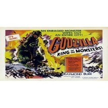 HO 1.5&quot;x 3&quot; GODZILLA GLOSSY PHOTO PAPER BILLBOARD INSERT - £3.18 GBP