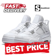 Sneakers Jumpman Basketball 4, 4s - Pure Money (SneakStreet) high qualit... - $89.00