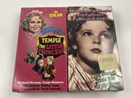 Shirley Temple Little Princess &amp; Early Years Collection 2 VHS Tapes NEW - £11.95 GBP