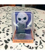 Disney Ruz Halloween TNBC Jack Skellington Zero Solar Bobble Head Tim Bu... - $264.64 MXN