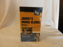 Johnny&#39;s Animal Hijinks Volume 1 VHS 2000 Johnny Carson &amp; His Furry Friends - £7.81 GBP