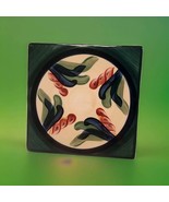 Gail Pittman 6&quot; Square Tile Trivet 1996 Signed Trinket  - $246.89 MXN