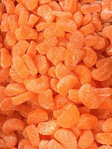 Fresh Fruit Orange Slices Wedges Gummy Candy 1 Pound Resealable Bag  - £15.71 GBP
