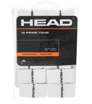 HEAD XTREME Soft Overgrip Tennis Tapes Racket Grip White 0.5mm 12pcs NWT... - $39.90