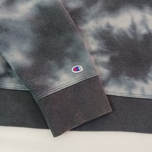 Champion RN#15763 Women's M Dyed Black Cotton Blend Hoodie Pullover Sweatshirt image 14