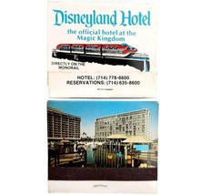 Disneyland Hotel Magic Kingdom Vintage Matchbooks Unstruck Lot Of 2 Mono... - $919.30 MXN
