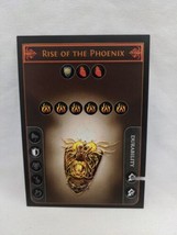 Path Of Exile Exilecon One Punch Rise Of The Phoenix Unique Trading Card - £389.51 GBP
