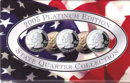 2003 PLATINUM EDITION STATE QUARTER COLLECTION - $10.95