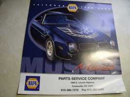 2004 NAPA Automobile Themed Calendar - £11.19 GBP