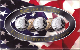 2002 GOLD EDITION STATE QUARTER COLLECTION - £8.60 GBP