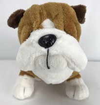 Ganz Tan Bulldog 8" Plush Stuffed Animal Toy Webkinz No Code - £11.98 GBP