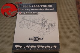 1955 1956 1957 1958 1959 1955-59 Chevrolet Pickup Truck Factory Assembly Manual - £34.60 GBP