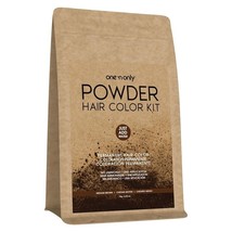 Powder Permanent Hair Color Kit Medium Brown - Just add water - £7.87 GBP