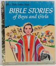 Bible Stories of Boys and Girls Little Golden Book 174 - £2.55 GBP