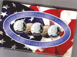 2001 PHILADELPHIA  MINT EDITION STATE QUARTER COLLECTION - $6.95