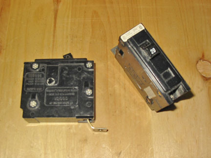 WESTINGHOUSE BAB1020 20 AMP 1 POLE &#39;TYPE BA&#39; CIRCUIT BREAKER (CUTLER-HAM... - $19.99