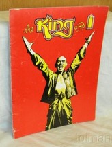 Vintage The King And I theater program Yule Brynner - £7.89 GBP