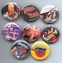 JUDAS PRIEST 1980-82 Pinback Buttons 8 Different - $19.98