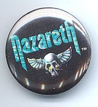 Nazareth 1980&#39;s Pinback Button near Mint - $4.98