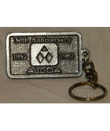 Alcoa Wenatchee 30th Anniv 1952-1982 pewter key chain smelter is now closed - $15.00