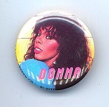 DONNA SUMMER Pinback Button 1982 near MINT - $6.98
