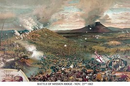 Battle of Missionary Ridge - Art Print - £16.43 GBP+