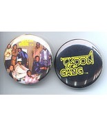 KOOL AND THE GANG 1985 Pinback Buttons 2 Different - £7.97 GBP