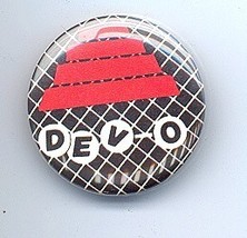 DEVO Pinback Button near MINT - $7.98