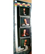 MAX HEADROOM Large 6 Foot Display Poster 1987 - $29.98