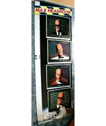 MAX HEADROOM Large 6 Foot Display Poster 1987 - $41.07 CAD